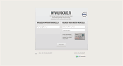 Desktop Screenshot of myvolvocars.fi